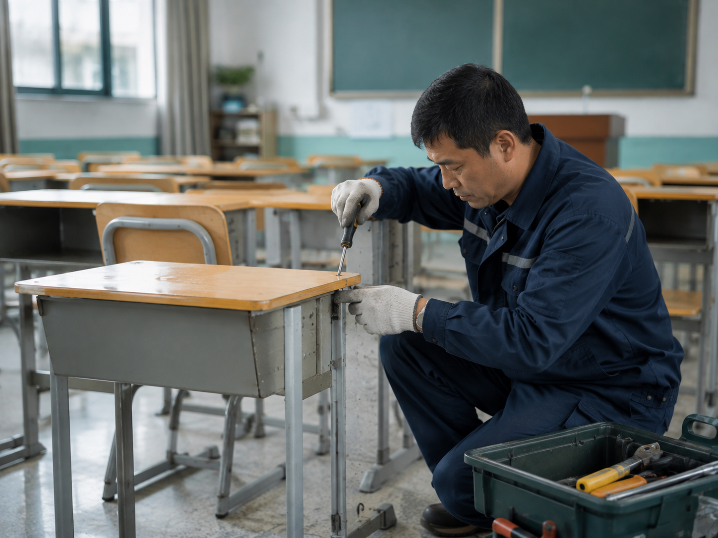 维修课桌